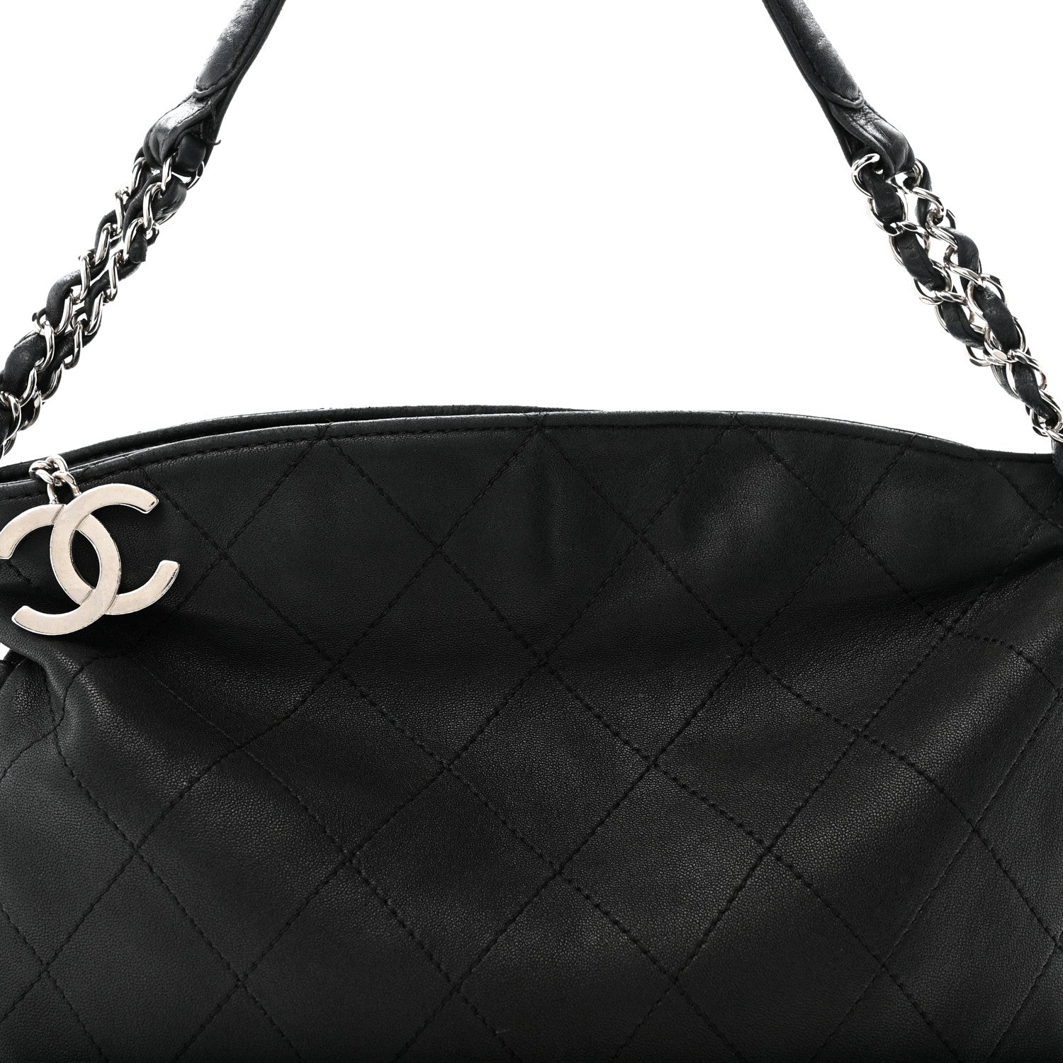 Chanel Lambskin Ultimate Soft Hobo Black 8 of 16