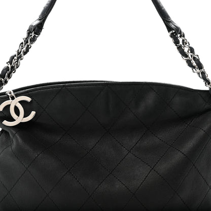 Chanel Lambskin Ultimate Soft Hobo Black 8 of 16