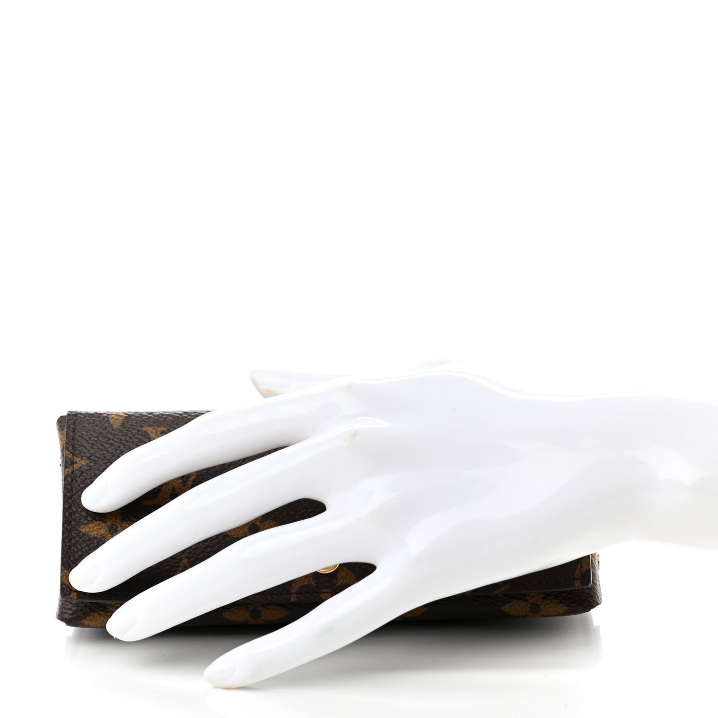 Monogram Rivet Pochette Fuchsia
