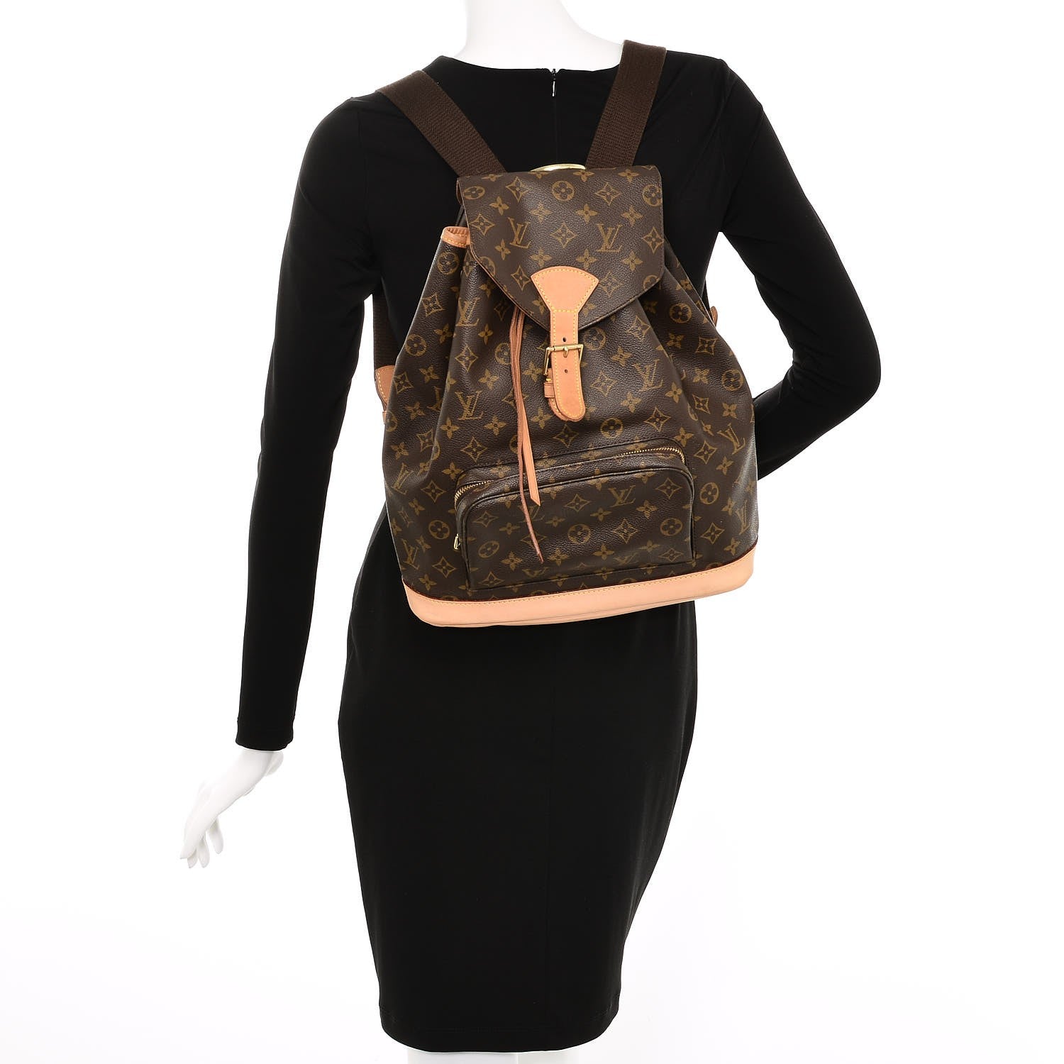 Louis Vuitton Monogram Montsouris GM Backpack 2 of 10