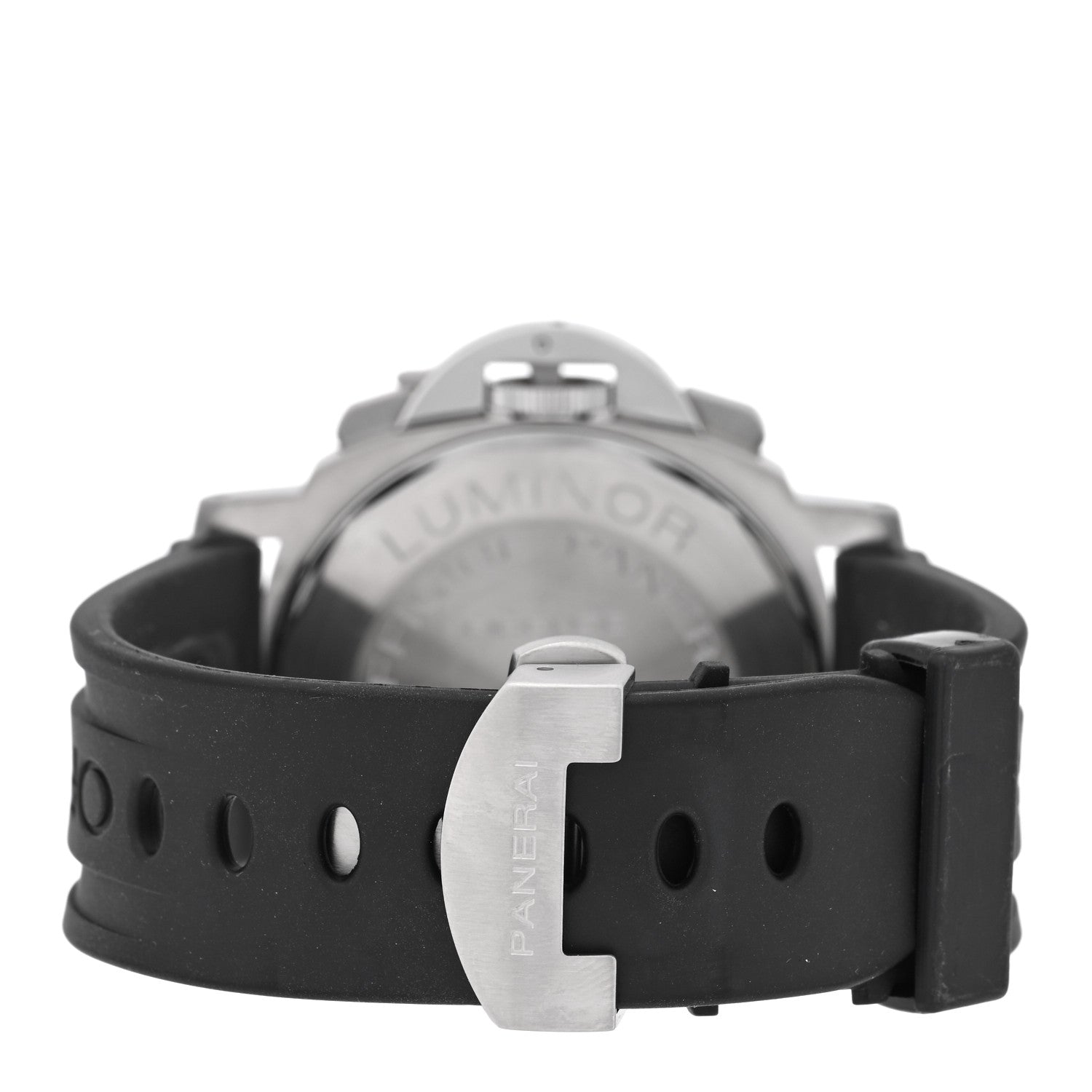 Panerai Stainless Steel Rubber 44mm Luminor Daylight Chronograph Automatic Watch Black PAM00250 3 of 5