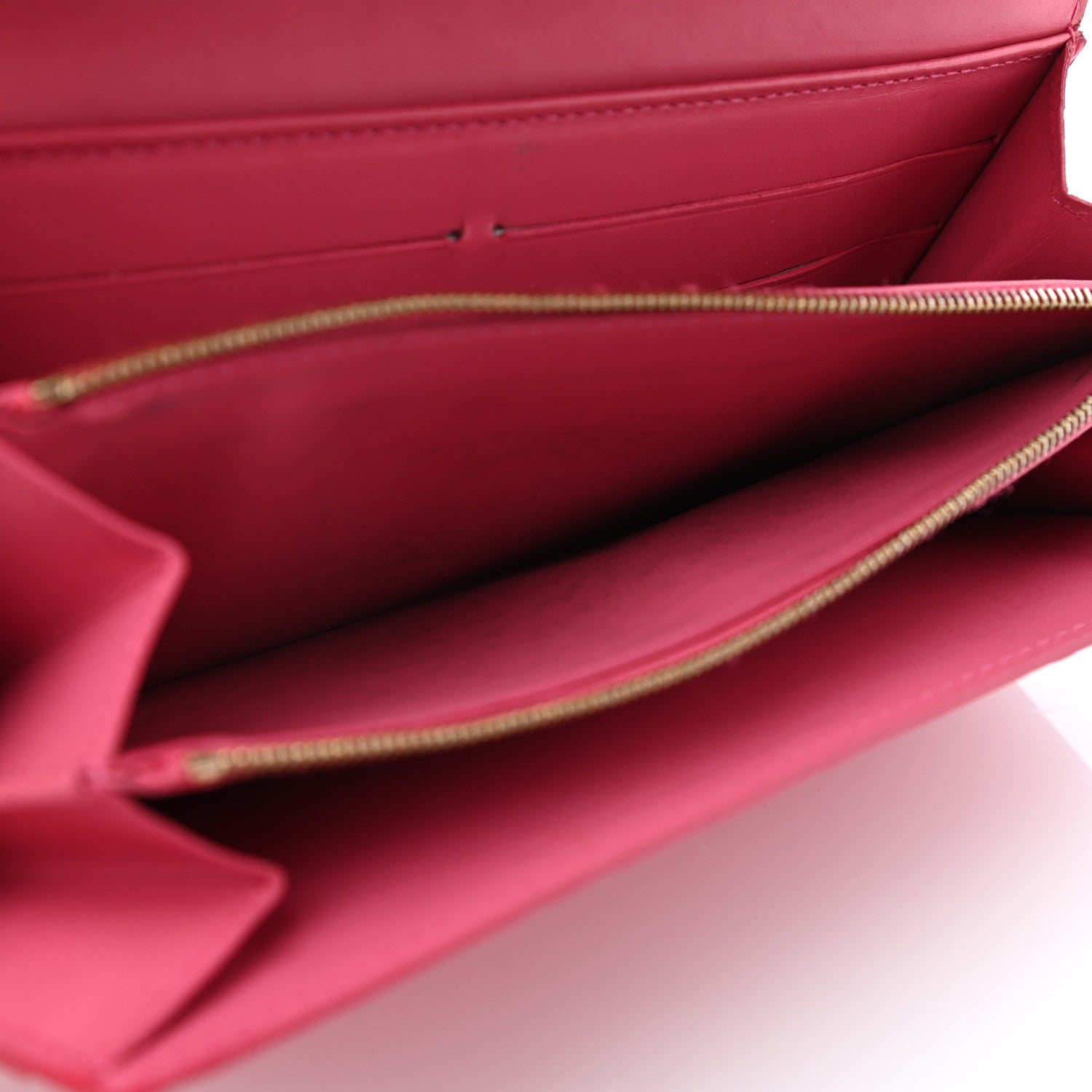 Louis Vuitton Vernis Sarah Wallet Framboise 5 of 11