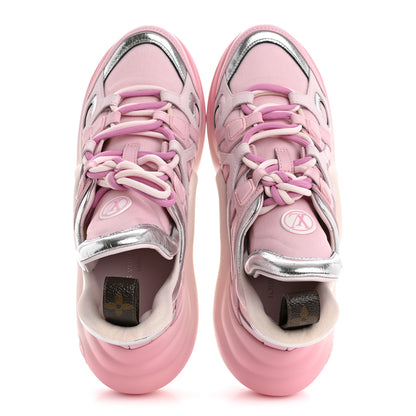 Louis Vuitton Calfskin Technical Nylon LV Archlight Sneaker 37 Rose Clair 2 of 11