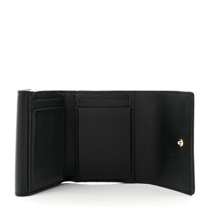 Christian Dior Lambskin Cannage Lady Dior Lotus Wallet Black 5 of 6