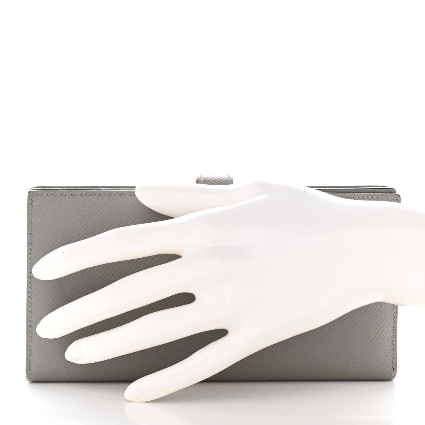 Epsom Bearn Gusset Wallet Gris Mouette
