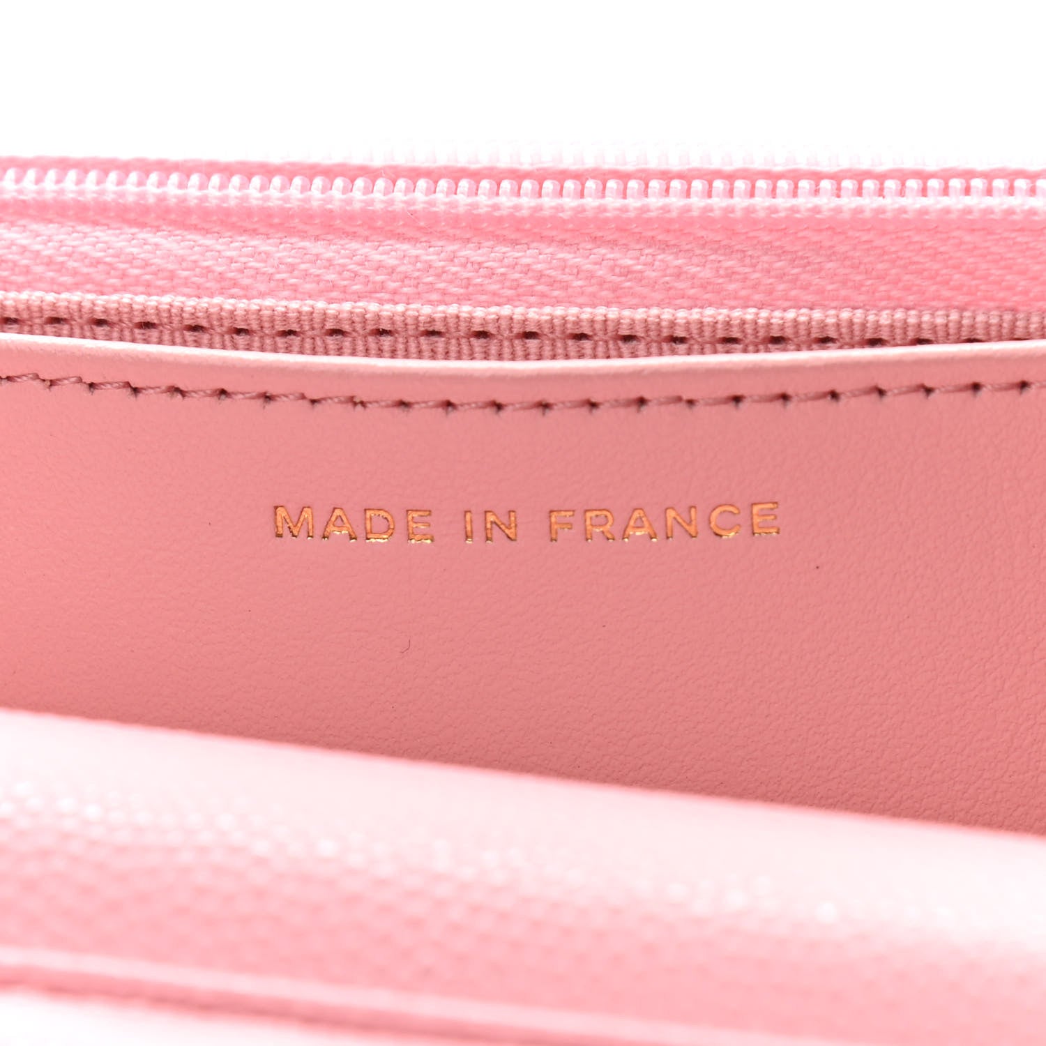 Chanel Caviar Quilted Wallet On Chain WOC Light Pink 7 of 14