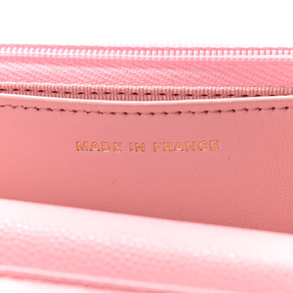 Chanel Caviar Quilted Wallet On Chain WOC Light Pink 7 of 14