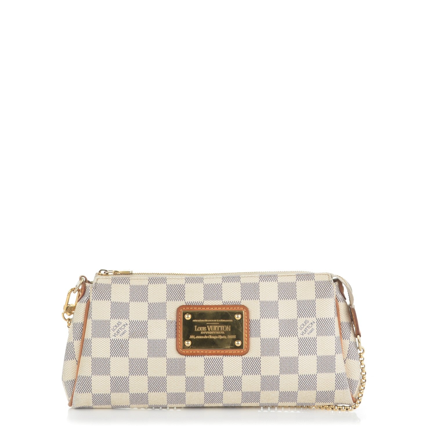 Louis Vuitton Damier Azur Eva Clutch 1 of 7