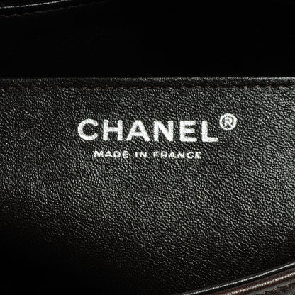 Chanel Lambskin Hybrid Reissue Jumbo Flap Dark Brown 7 of 9