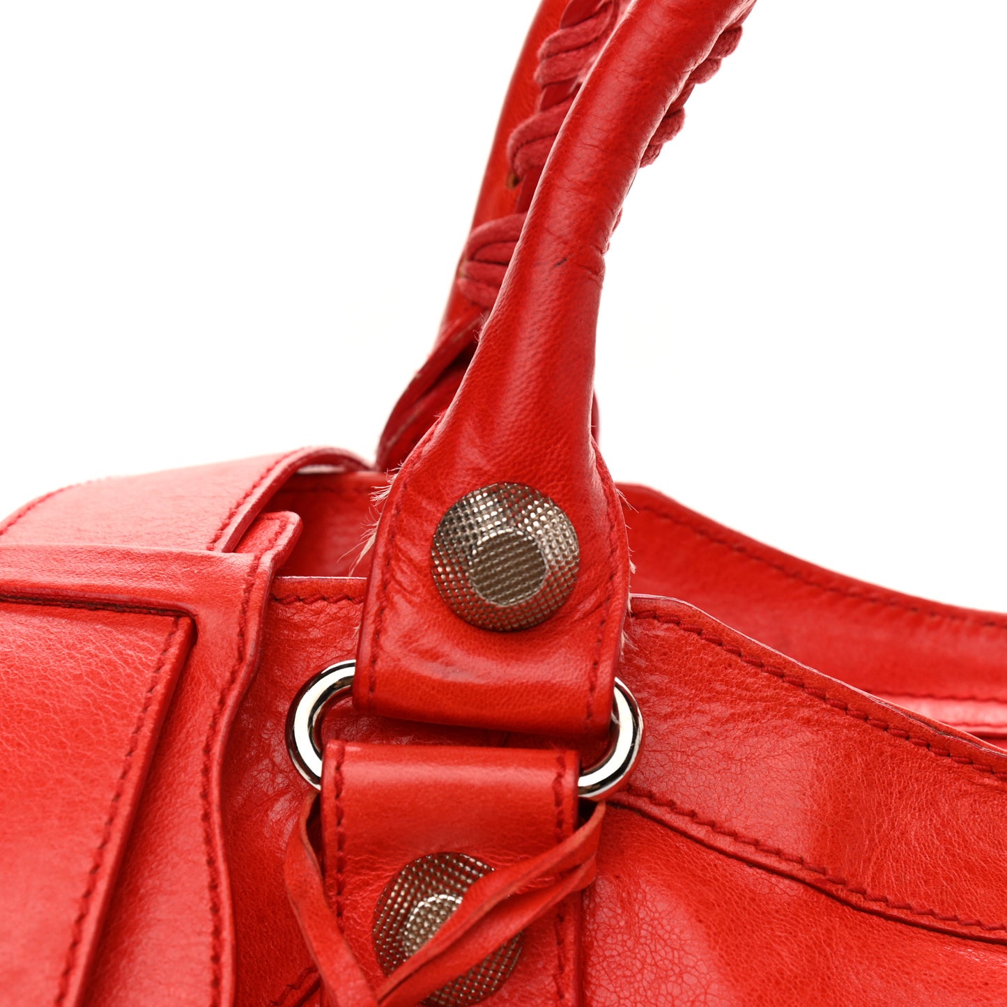 Agneau Giant 21 Silver Hardware City Vermillion