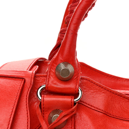 Balenciaga Agneau Giant 21 Silver Hardware City Vermillion 11 of 17