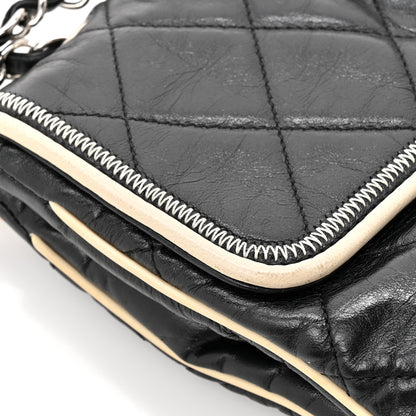 Chanel Lambskin East West Mademoiselle Flap Black 11 of 12