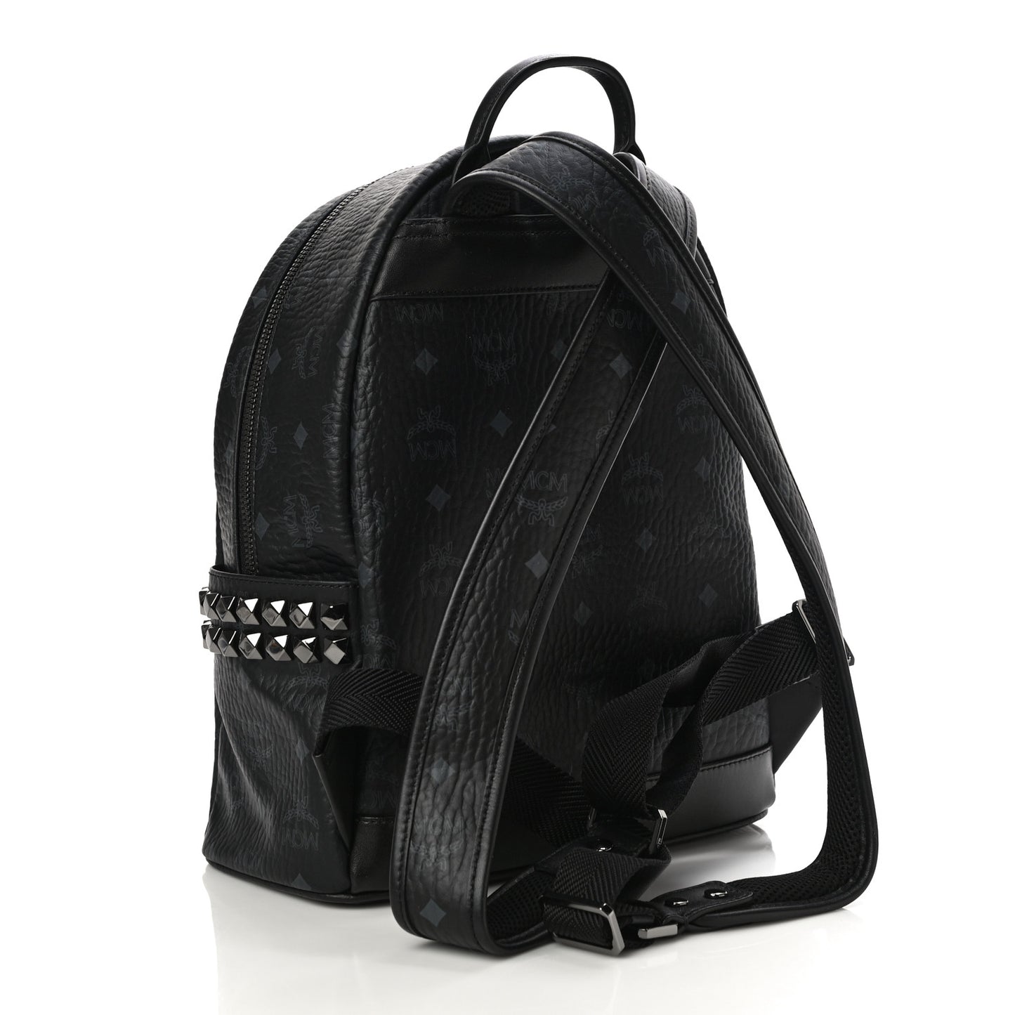 Visetos Small Side Stud Stark Backpack Black