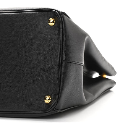 Prada Saffiano Lux Large Tote Black 6 of 11