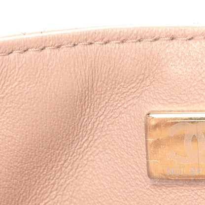 Chanel Lambskin Quilted Mini Square Flap Beige 8 of 9