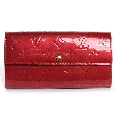 Louis Vuitton Vernis Sarah Wallet Pomme D'Amour 1 of 8