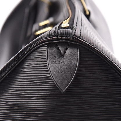 Louis Vuitton Epi Speedy 35 Black 8 of 15