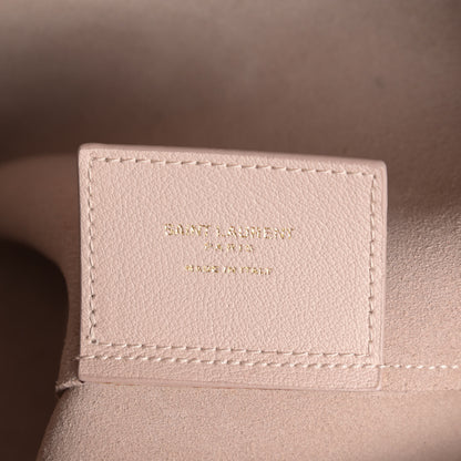 Saint Laurent Calfskin Large Shopping Tote Pale Blush 7 of 19