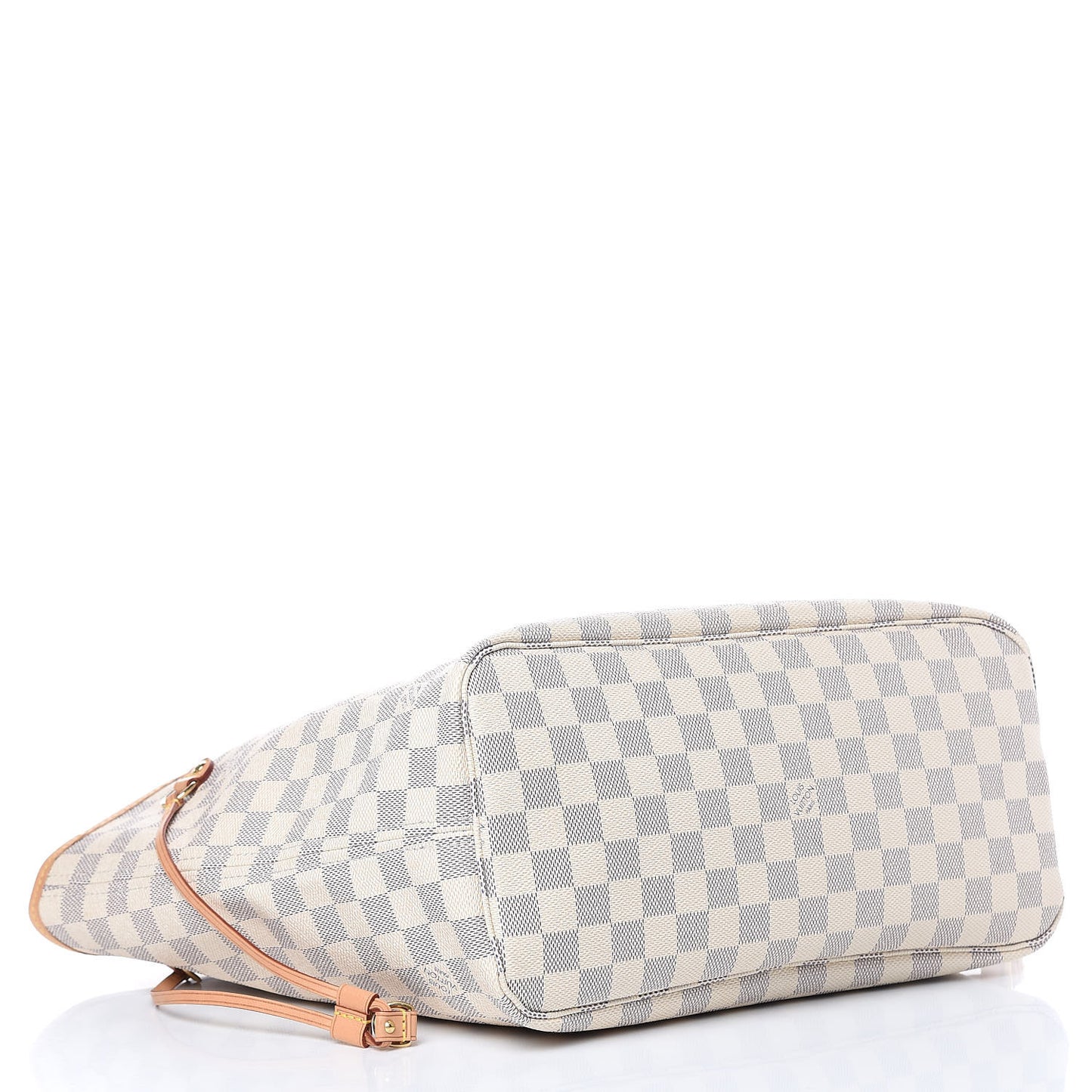 Damier Azur Neo Neverfull MM Rose Ballerine