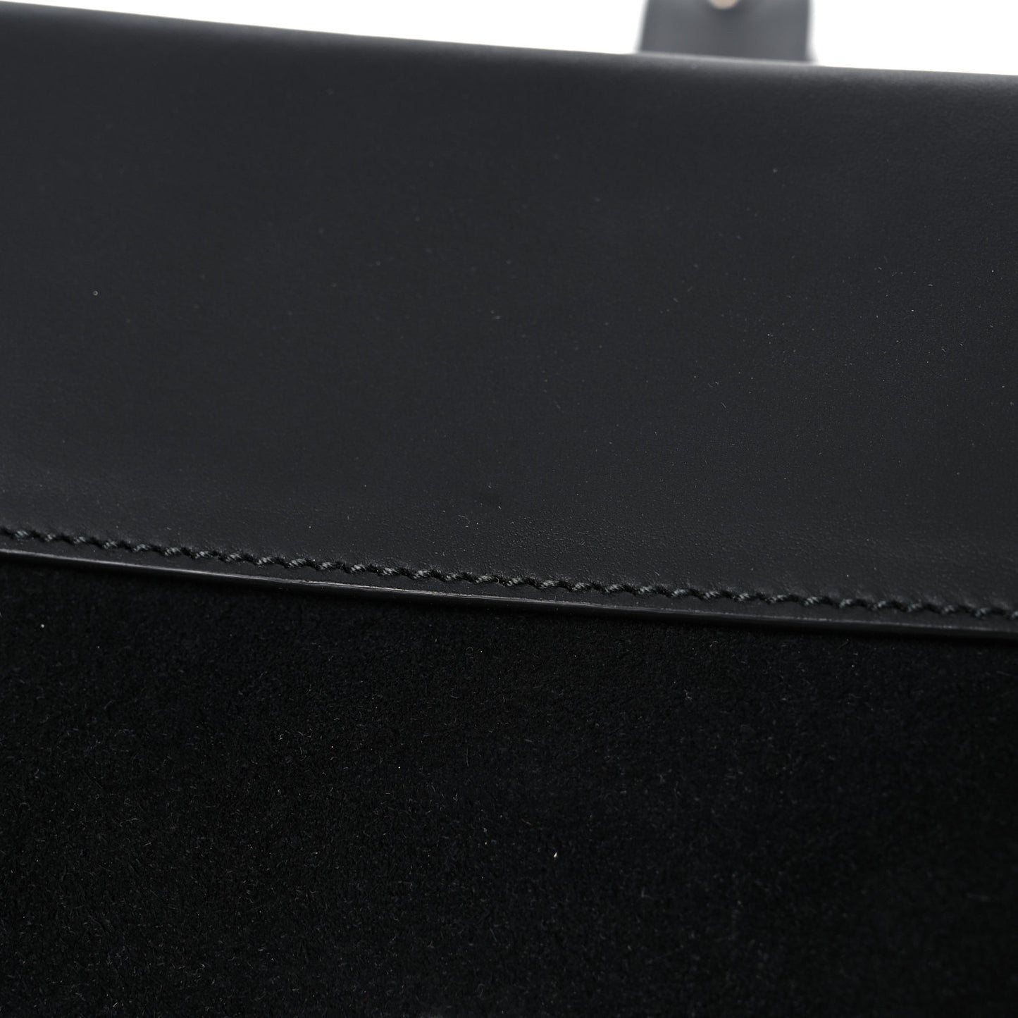 Suede Crystal Small Dionysus Shoulder Bag Black