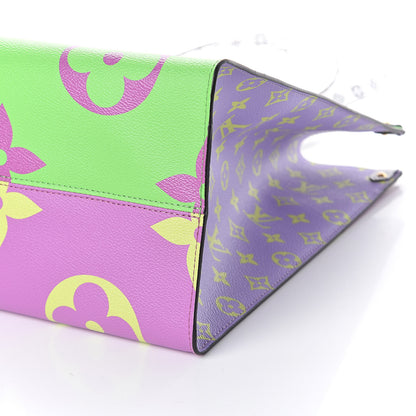 Louis Vuitton Monogram Giant Onthego GM Pink Lilac 12 of 13