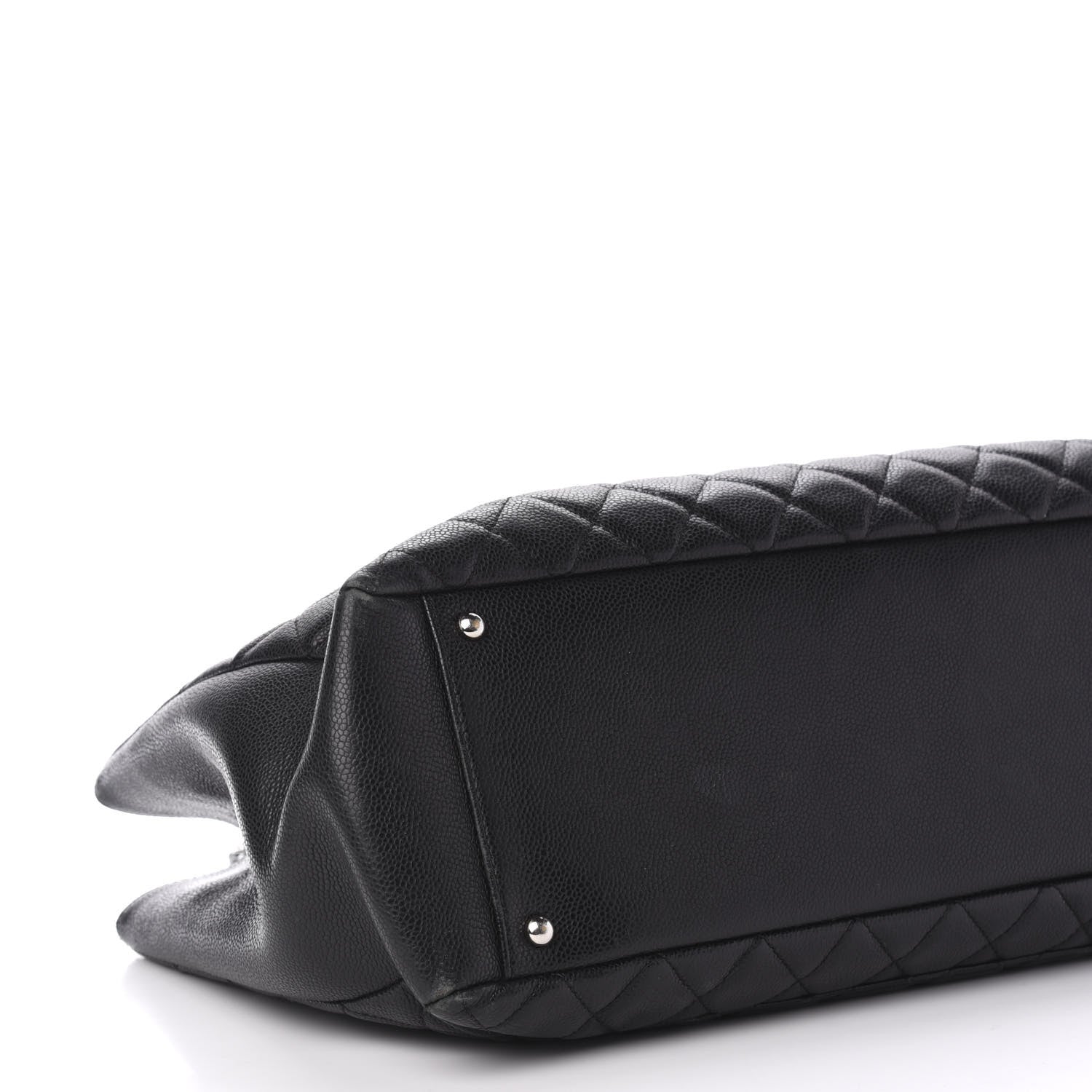 Chanel Caviar Quilted XL Grand Shopping Tote GST Black 8 of 13