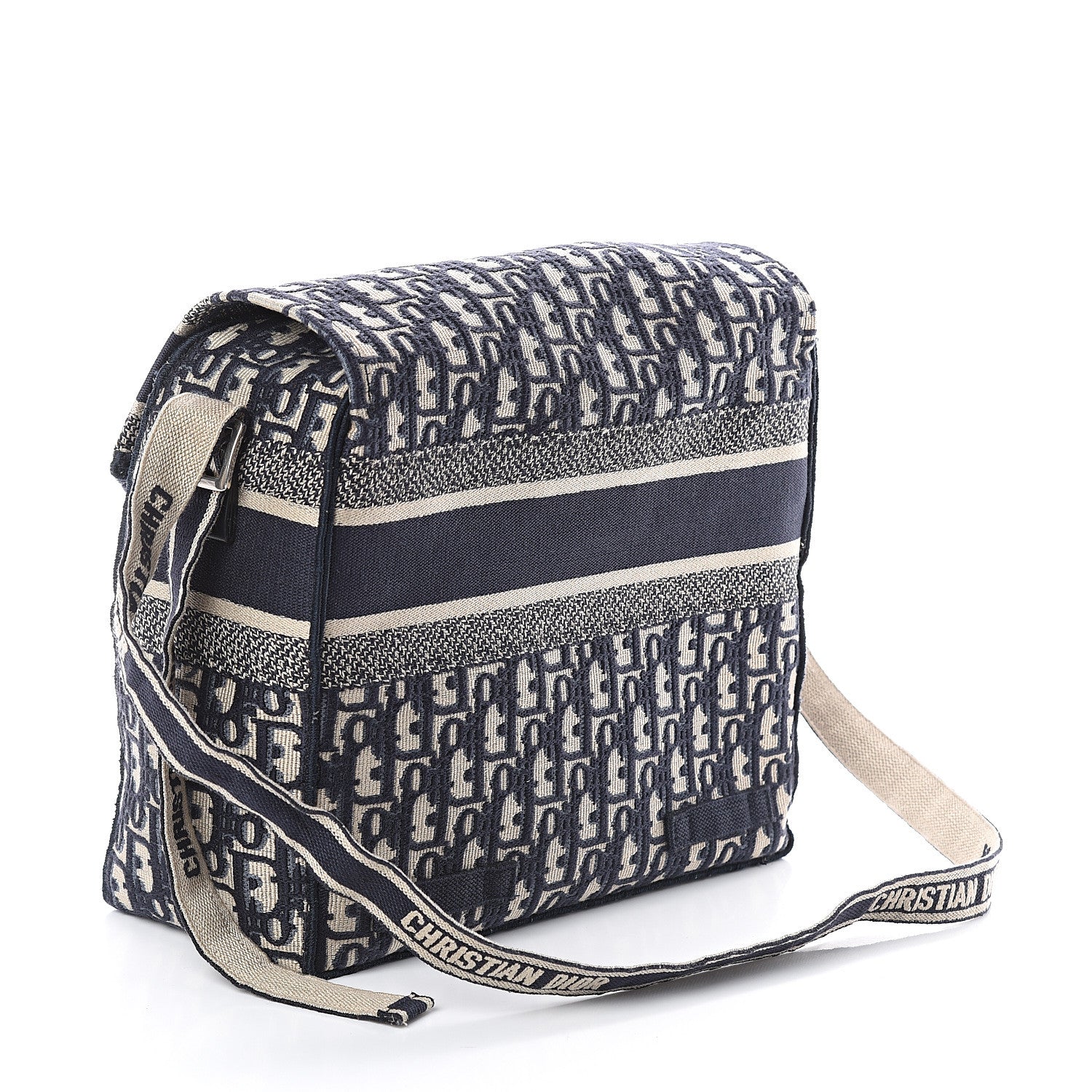 Christian Dior Oblique Medium Diorcamp Messenger Blue 2 of 8