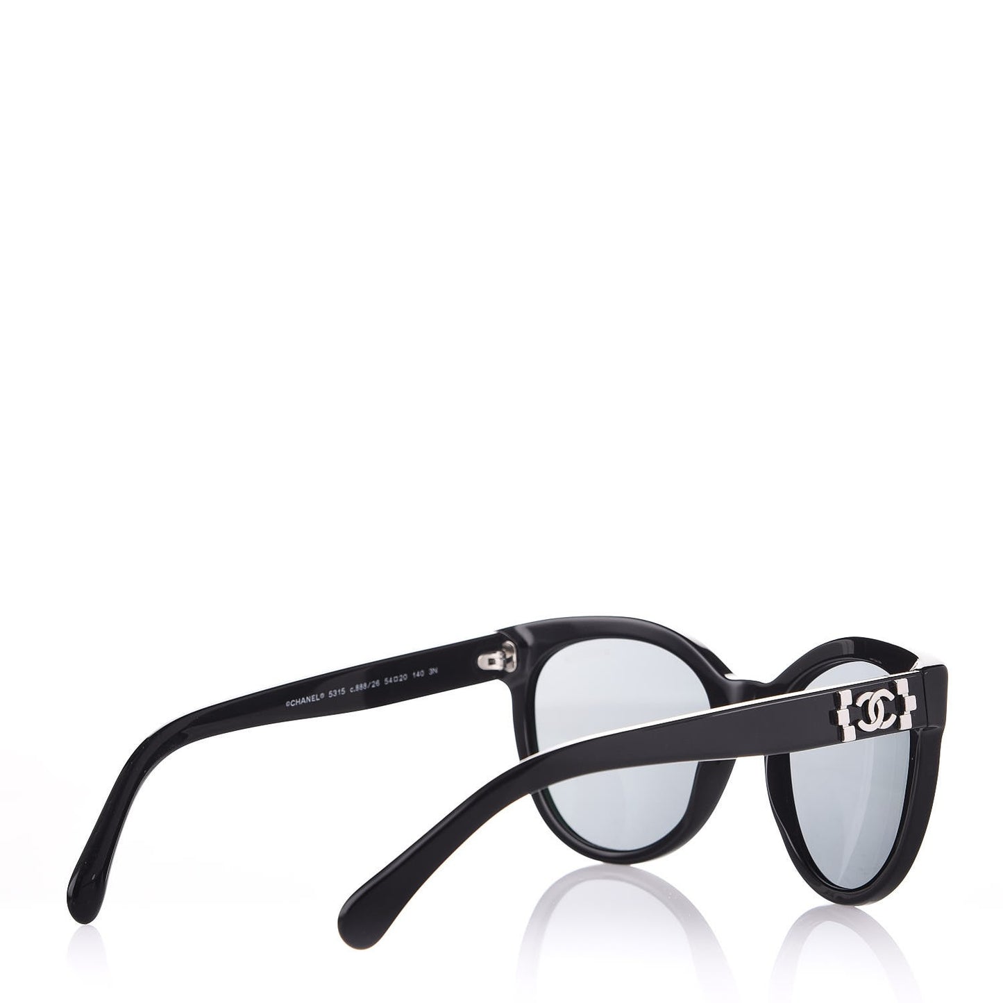 Pantos Signature CC Sunglasses 5315 Black