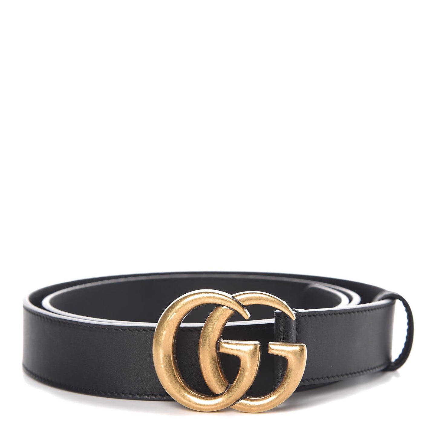 Calfskin Double G 30mm Belt 100 40 Black
