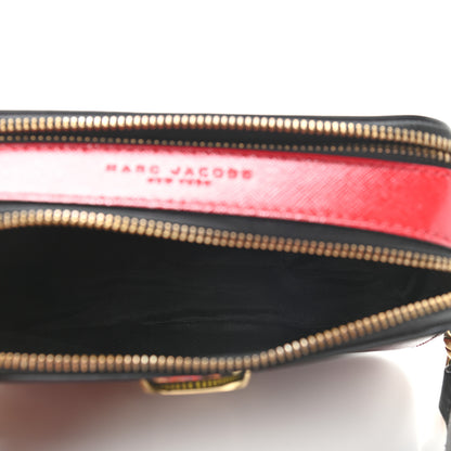 Marc Jacobs Saffiano Small Snapshot Camera Bag Red Multicolor 5 of 10
