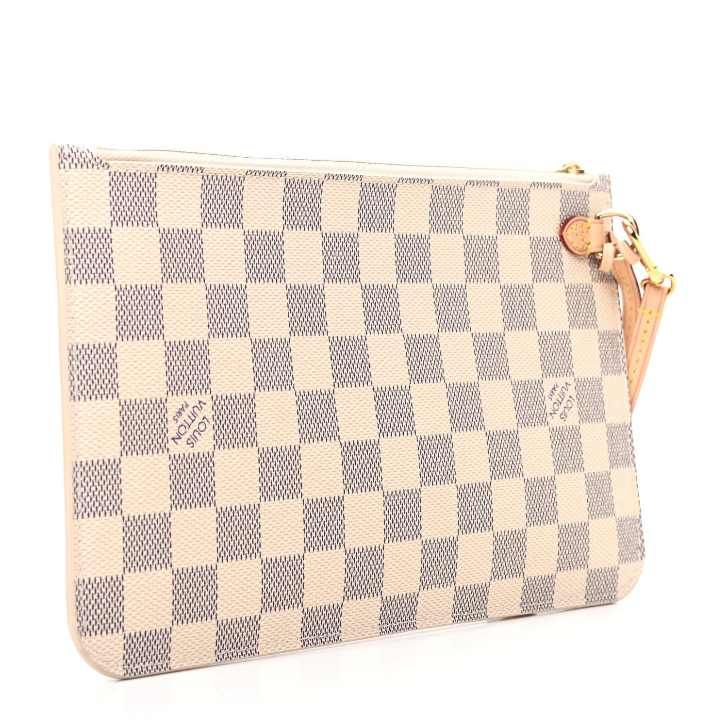 Louis Vuitton Damier Azur Neverfull MM GM Pochette 3 of 7