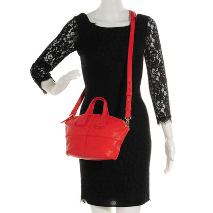 Givenchy Lambskin Micro Nightingale Red 2 of 9
