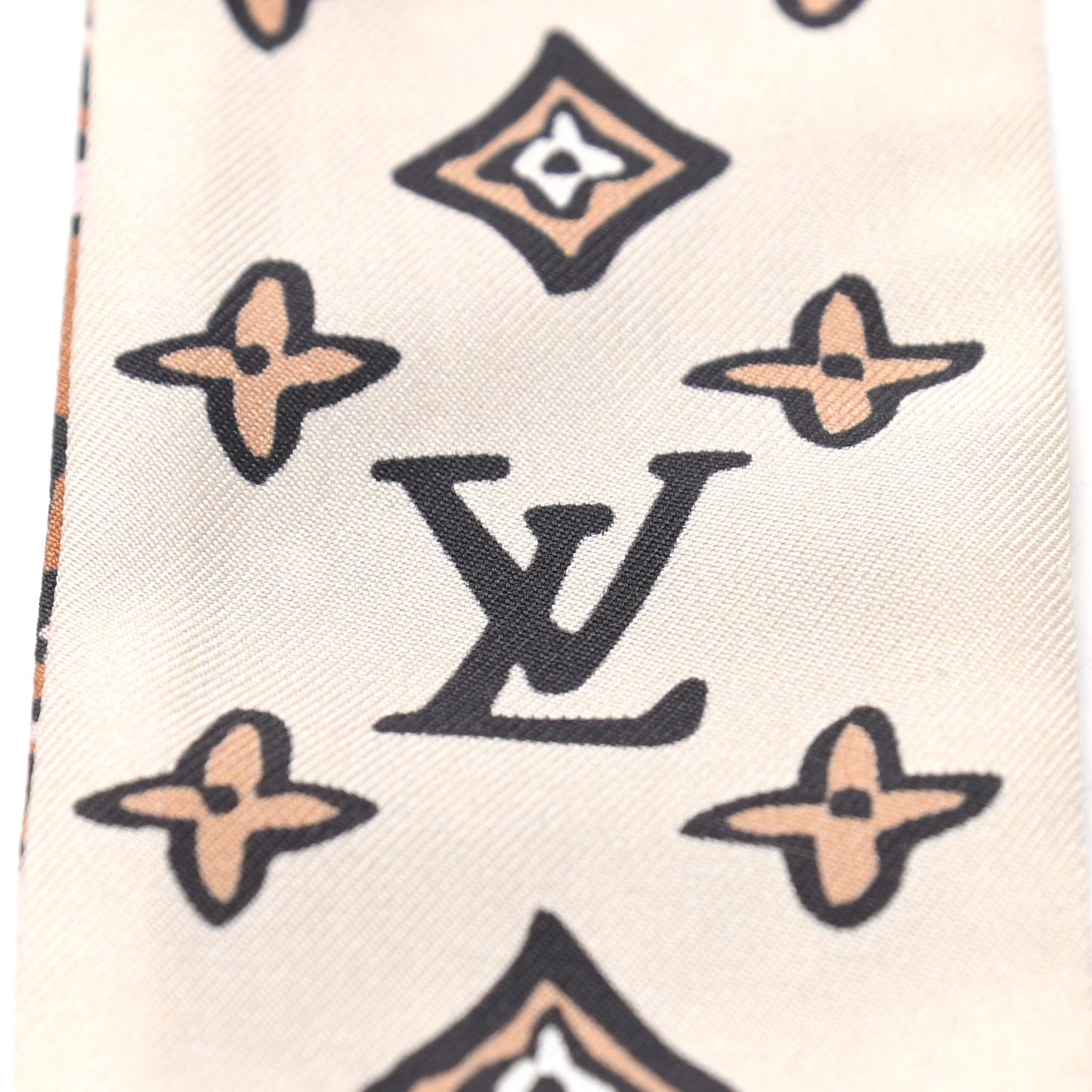 Silk Monogram Wild At Heart BB Bandeau Cream
