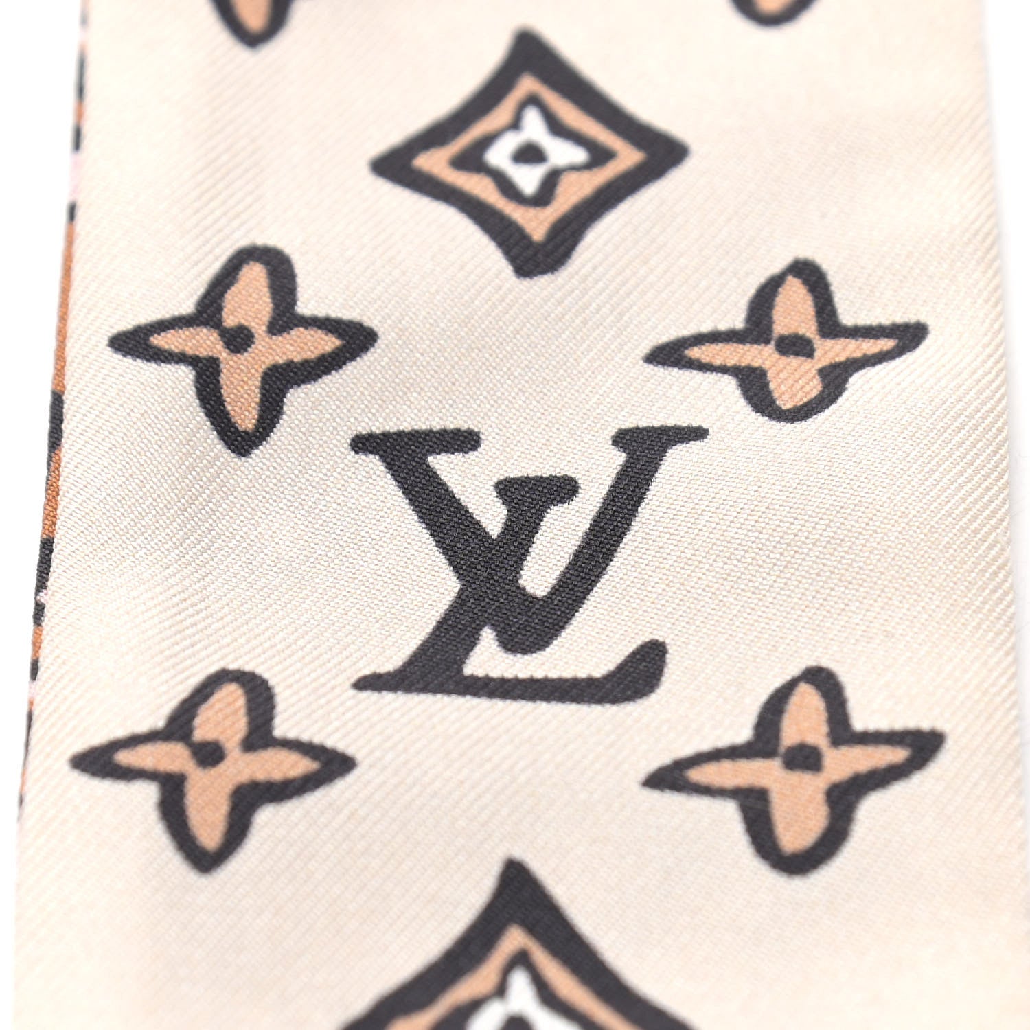 Louis Vuitton Silk Monogram Wild At Heart BB Bandeau Cream 3 of 5