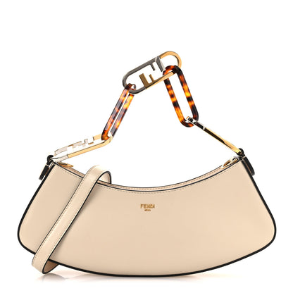 Fendi Vitello Queen Palmellato Fendi O'Lock Swing Camelia 1 of 10