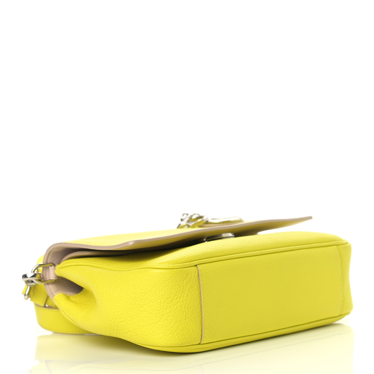 Christian Dior Bullcalf Mini Be Dior Flap Vert Acide 3 of 10