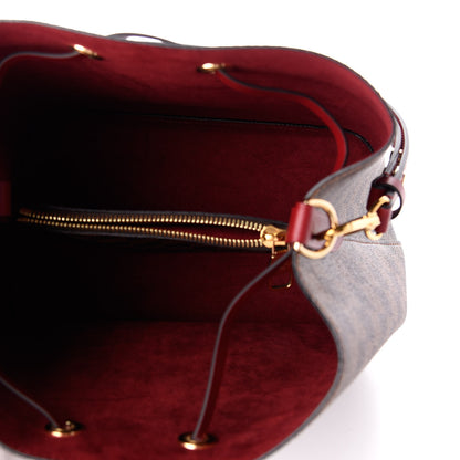 Louis Vuitton Damier Ebene Neonoe MM Cherry Berry 6 of 10