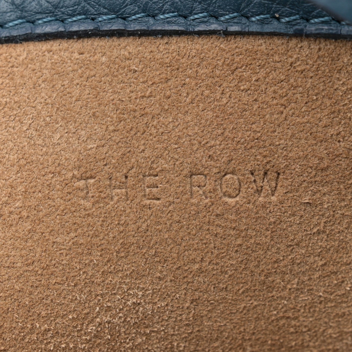 Grained Calfskin Medium N/S Park Tote Bluestone