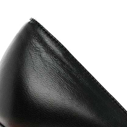 Christian Louboutin Shiny Nappa Pigalle Follies 100 Pumps 38.5 Black 9 of 15