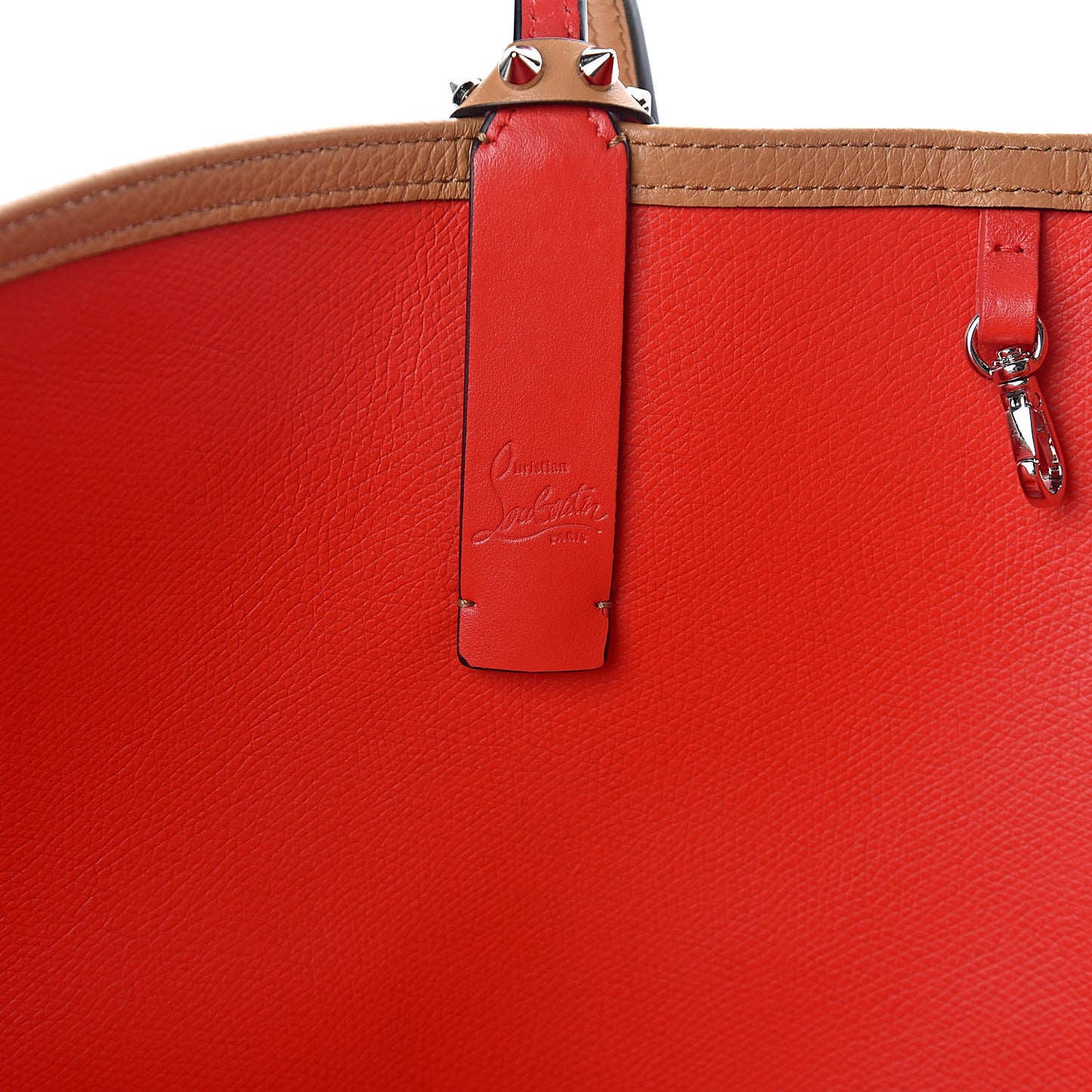 Calfskin Spikes East West Cabata Tote Avoine