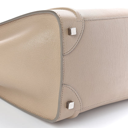Celine Goatskin Mini Luggage Sand 13 of 14