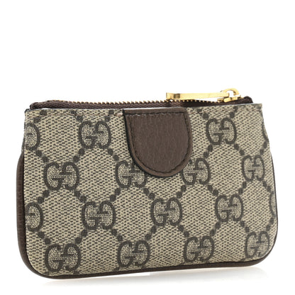 Gucci GG Supreme Monogram Web Ophidia Key Case Beige New Acero 3 of 9