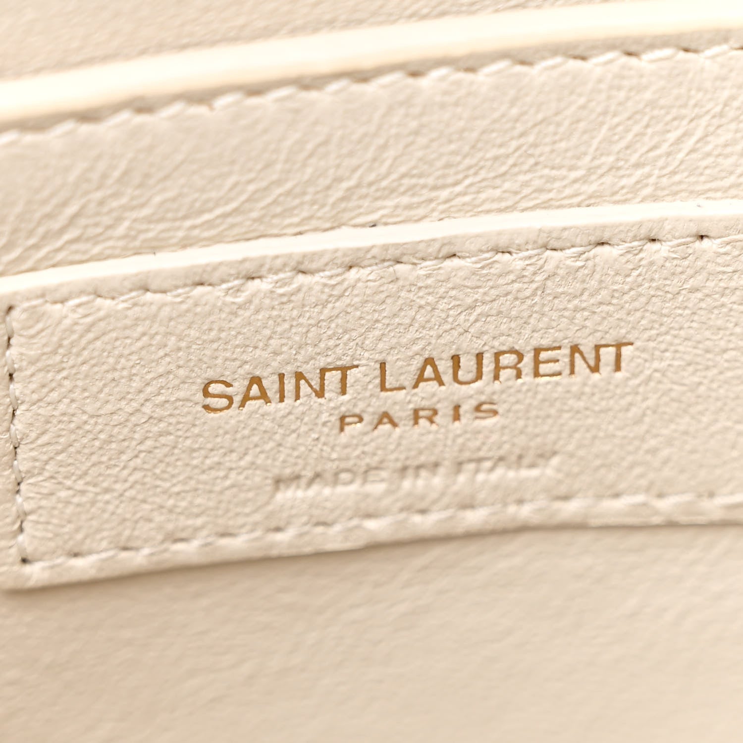Saint Laurent Smooth Calfskin Manhattan Shoulder Bag Crema Soft 6 of 15