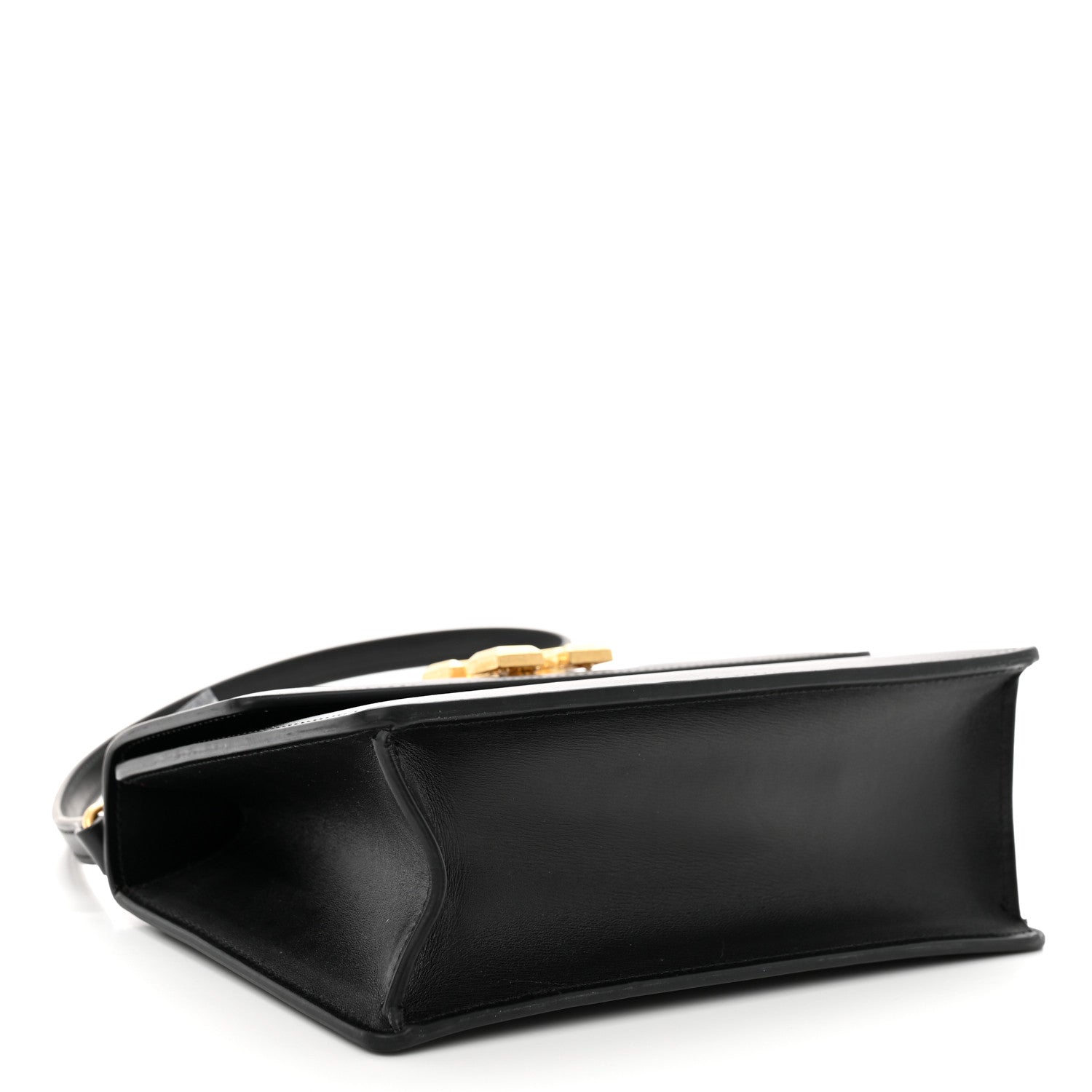 Off-White Calfskin Jitney 1.4 Top Handle Bag Black 4 of 15