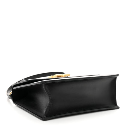 Off-White Calfskin Jitney 1.4 Top Handle Bag Black 4 of 15