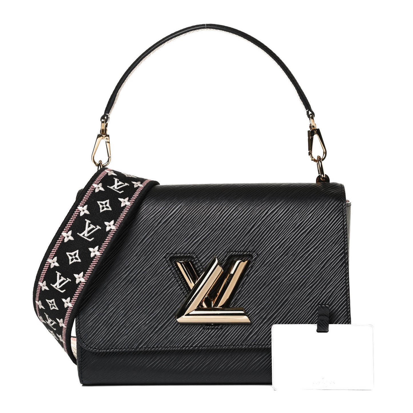 Epi Monogram Flower Twist MM Black