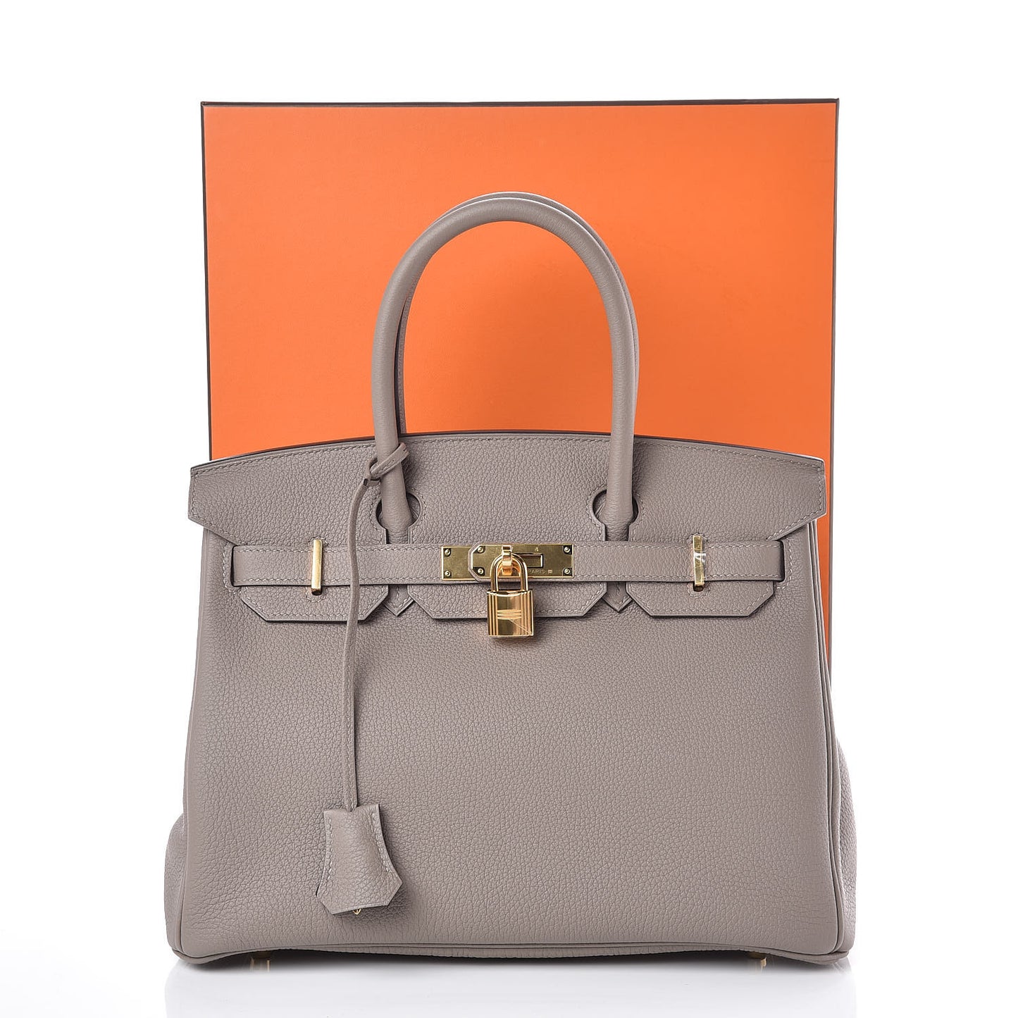 Togo Birkin 30 Gris Asphalte
