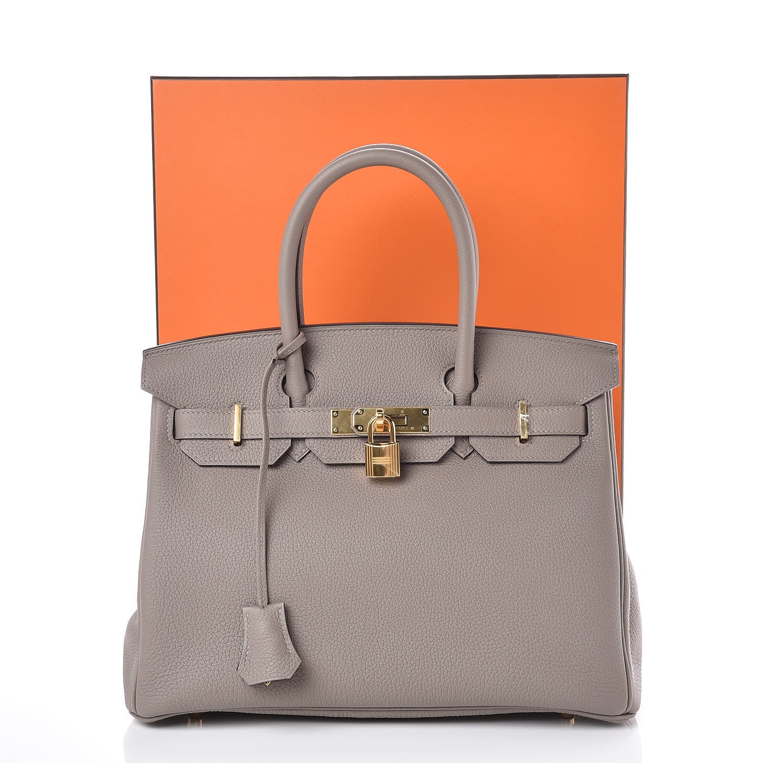 Hermes Togo Birkin 30 Gris Asphalte 32 of 32