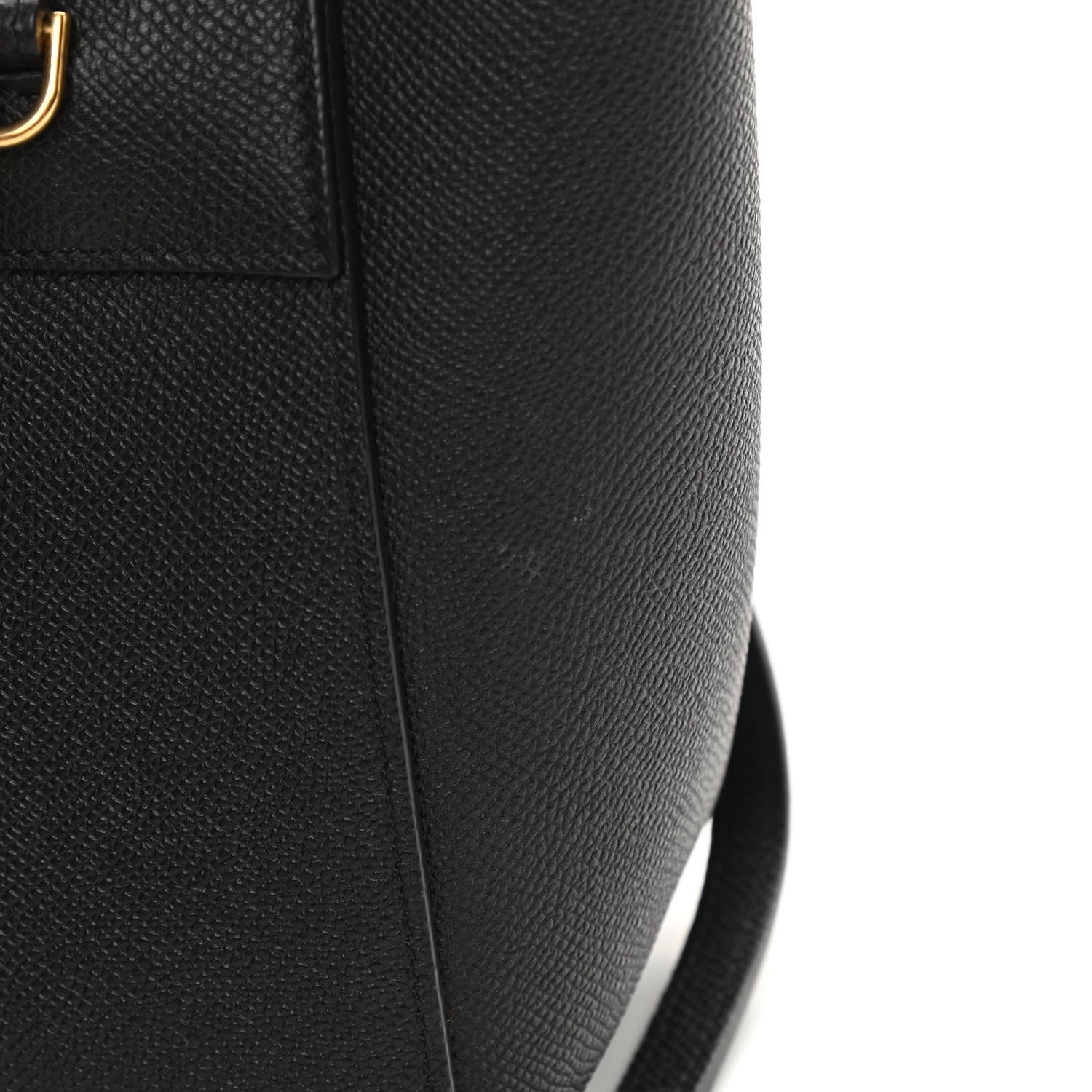 Celine Grained Calfskin Nano Belt Bag Black 15 of 16