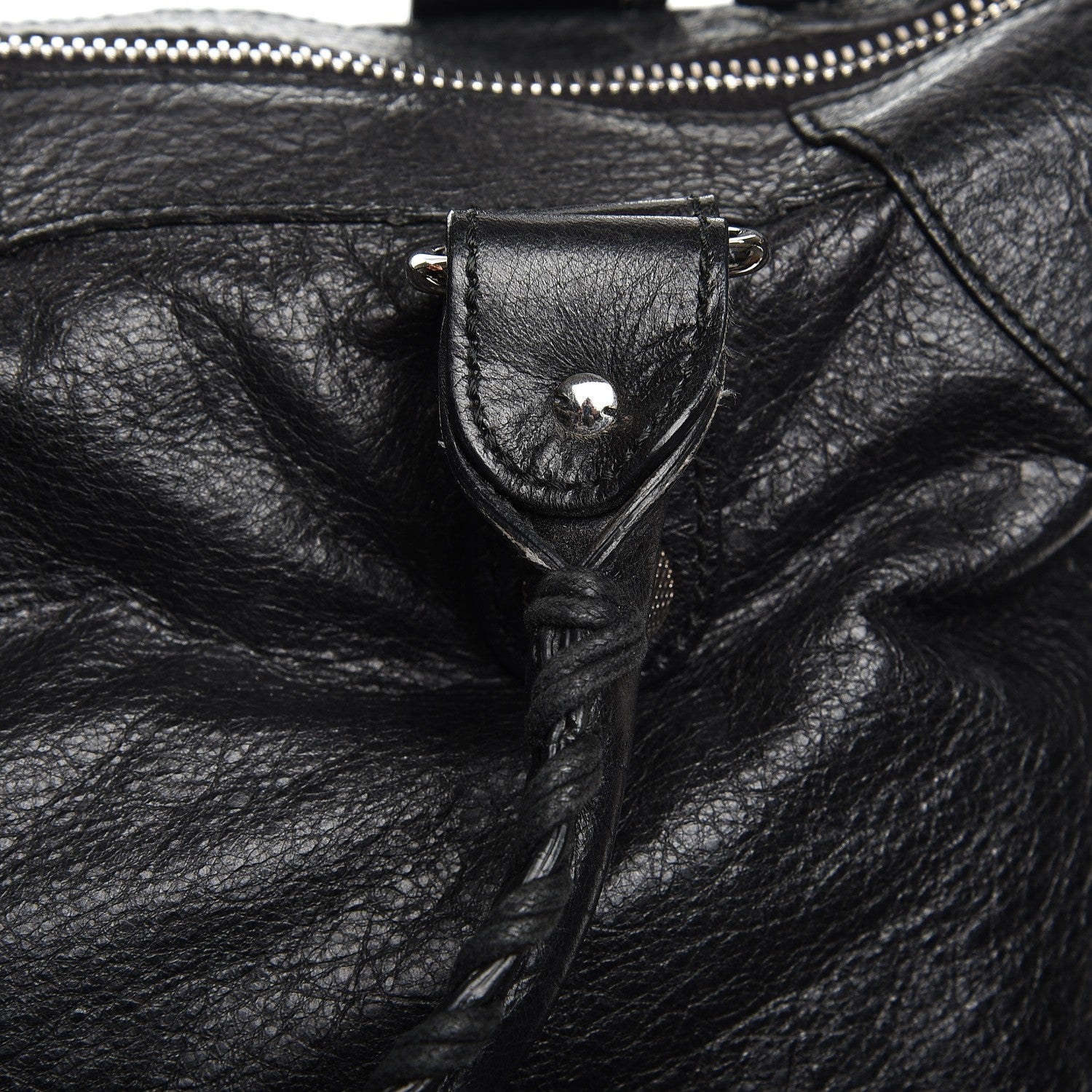 Balenciaga Agneau Giant 21 Silver Hardware Work Black 13 of 15